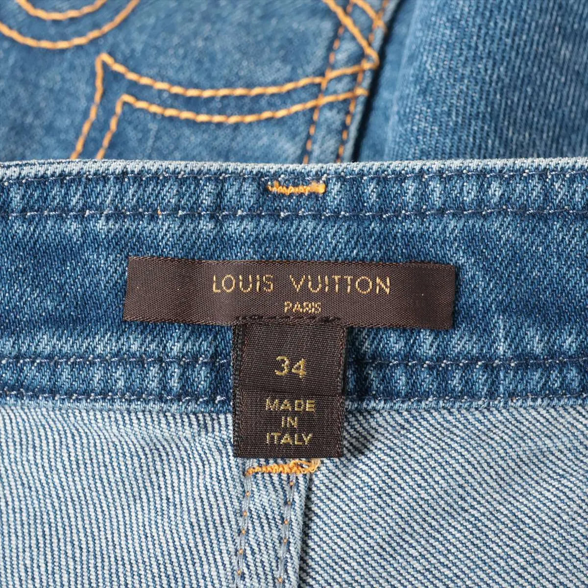 Louis Vuitton Cotton Denim Pant Blue