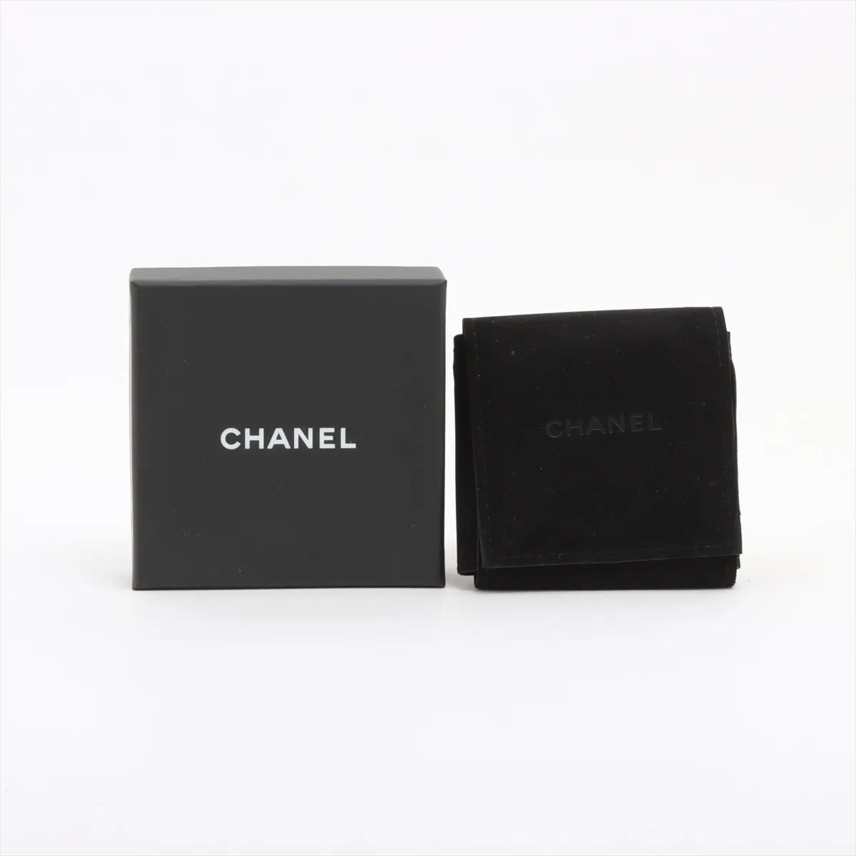 Chanel CC Logo Rock Stud-cut Brooch