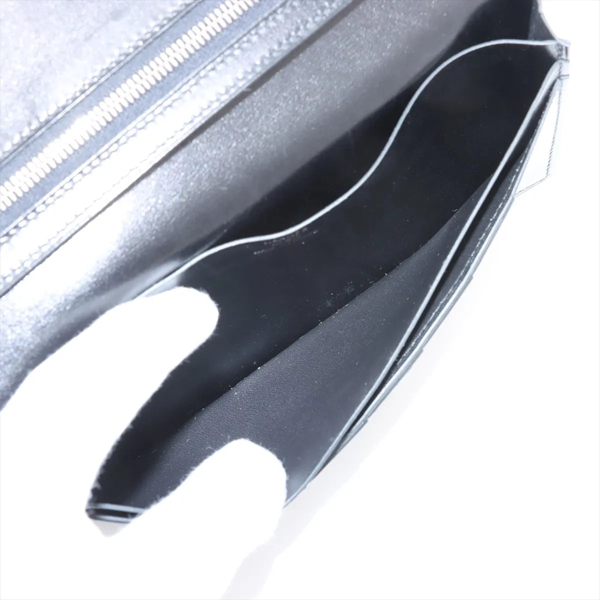 Hermès Bearn Box Calf Long Wallet Black