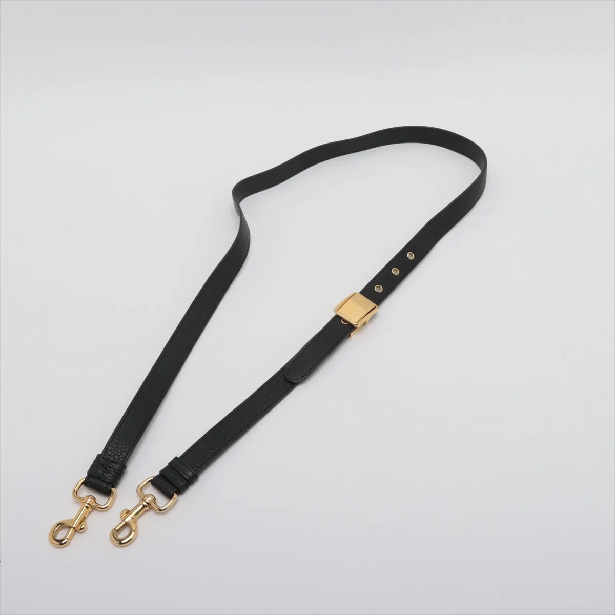 Christian Dior Bobby Leather Shoulder Bag Black