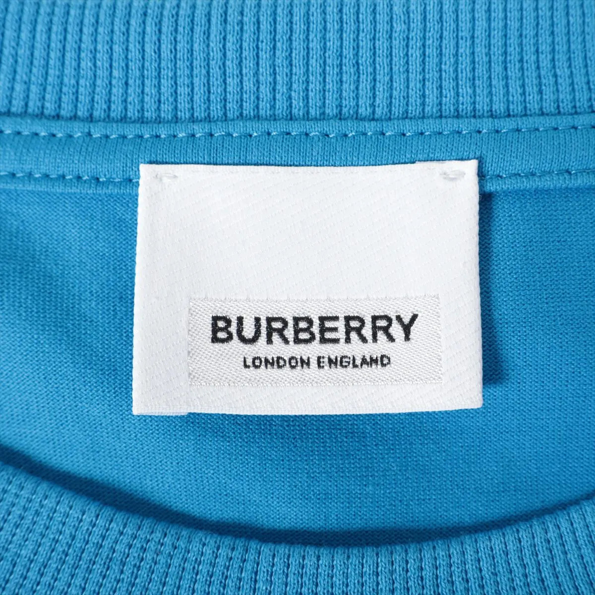 Top Burberry Cotton T-shirt Blue