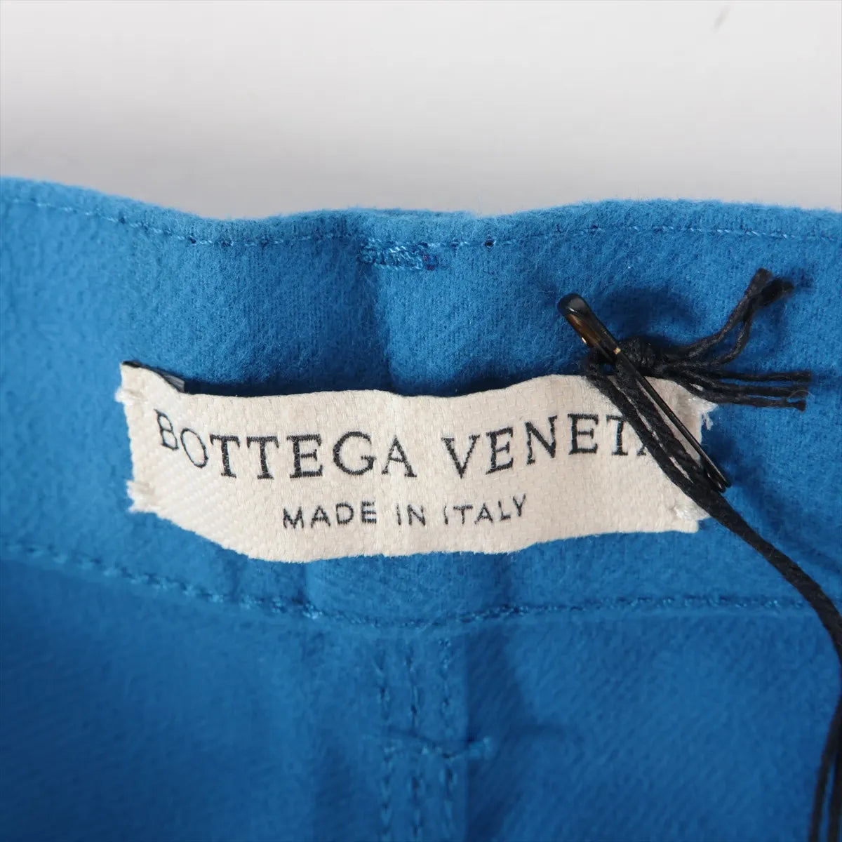 Bottega Veneta Cotton Silk Pants Blue — product photo 5