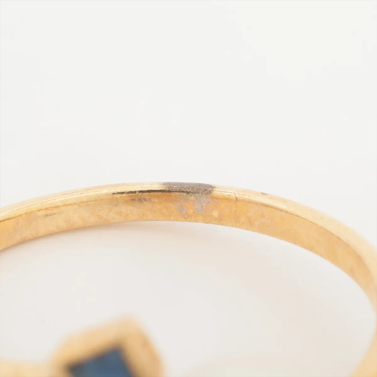 Pearl Sapphire Ring Yellow Gold