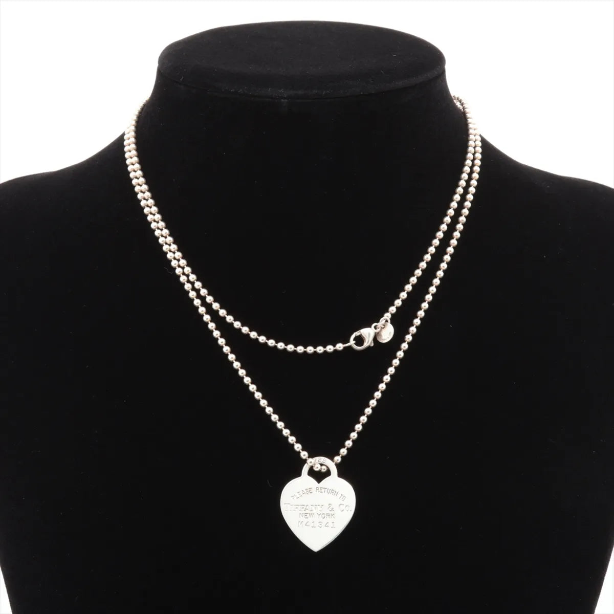 Tiffany & Co. Return To Tiffany Heart Tag Bead Chain Long Necklaces