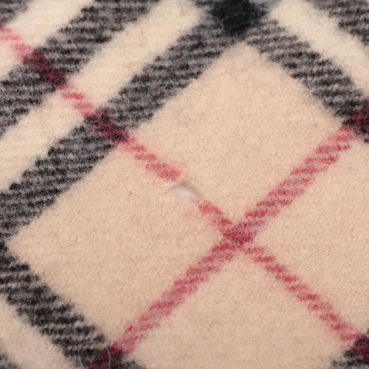 Burberry Nova Check Wool Scarf Beige