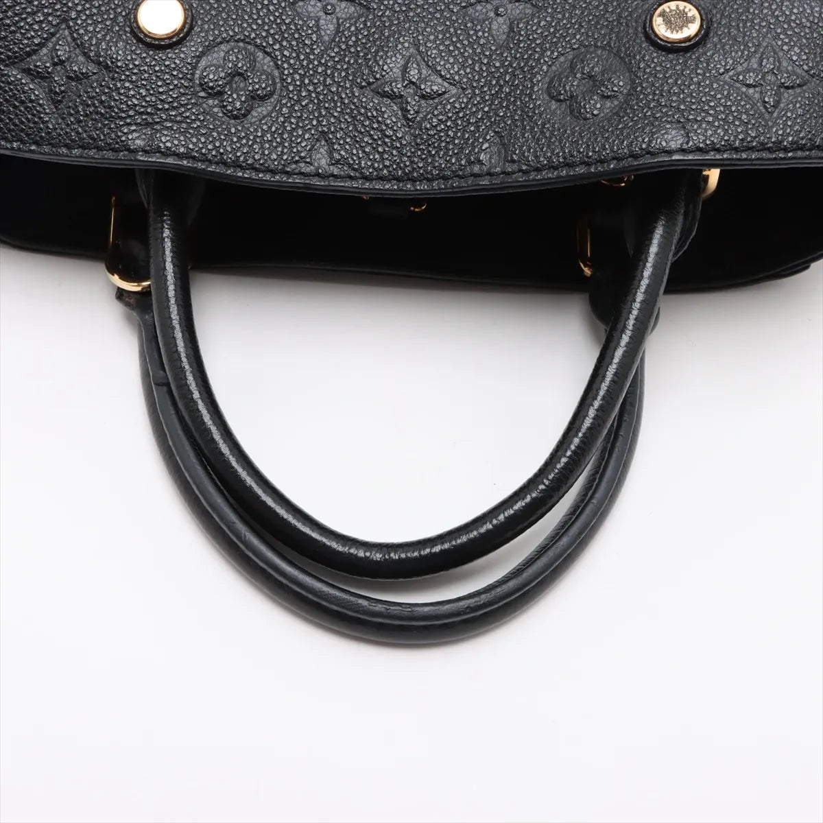 Louis Vuitton Monogram Empreinte Montaigne BB Black — product photo 5