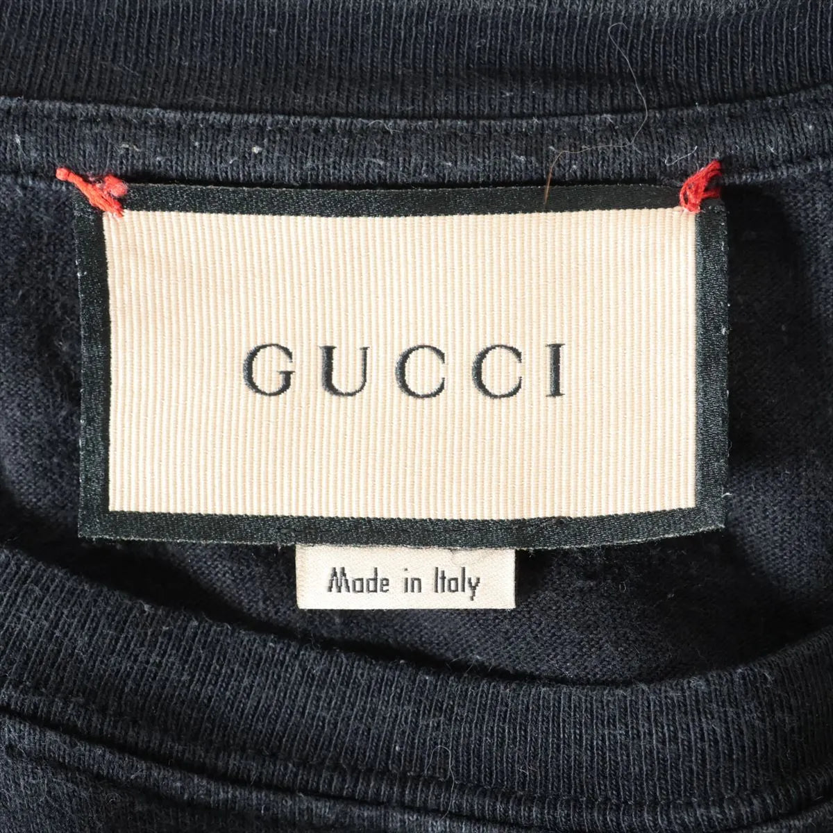 Gucci "Gucci Prodige D'Amour" Cotton T-shirt Black
