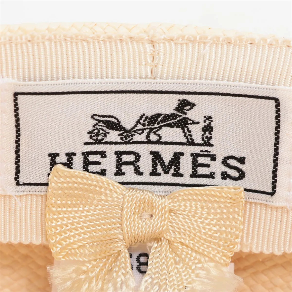 Hermès Riley Panama Cap Naturel