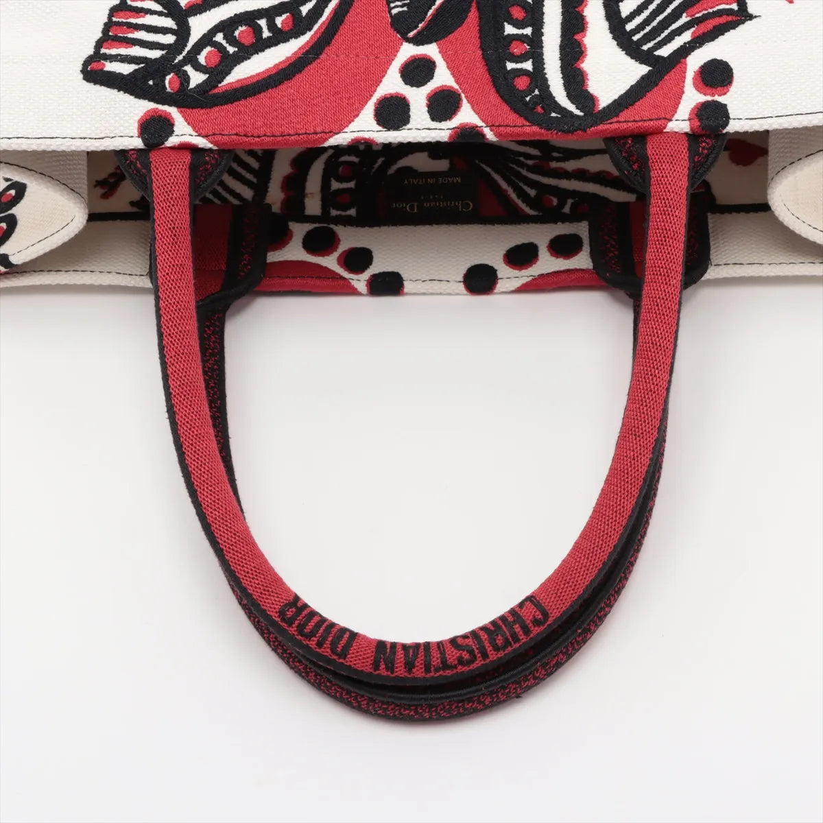 Christian Dior Embroidered Cupidon Medium Book Tote Bag