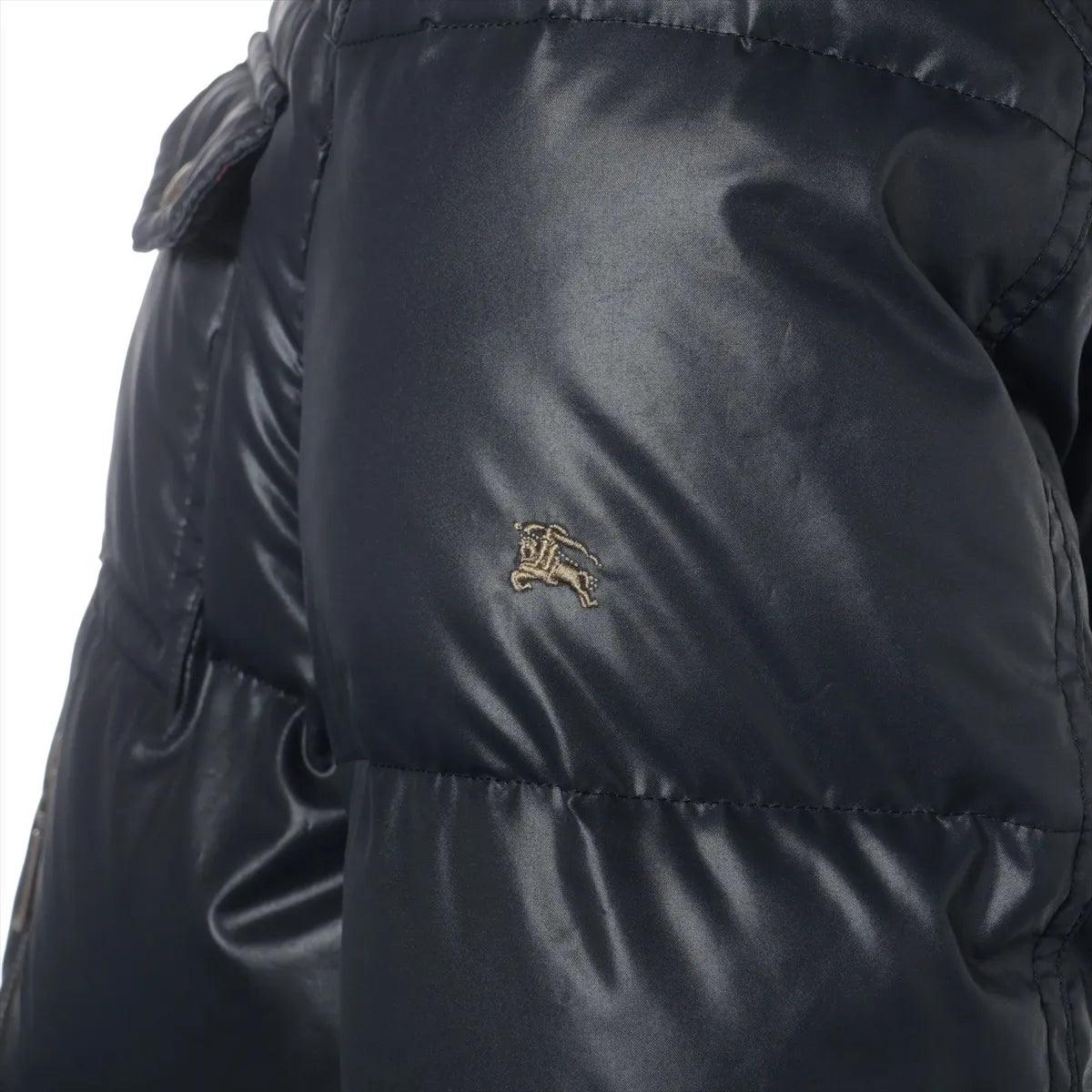 Burberry Black Label Polyester Down Jacket Black