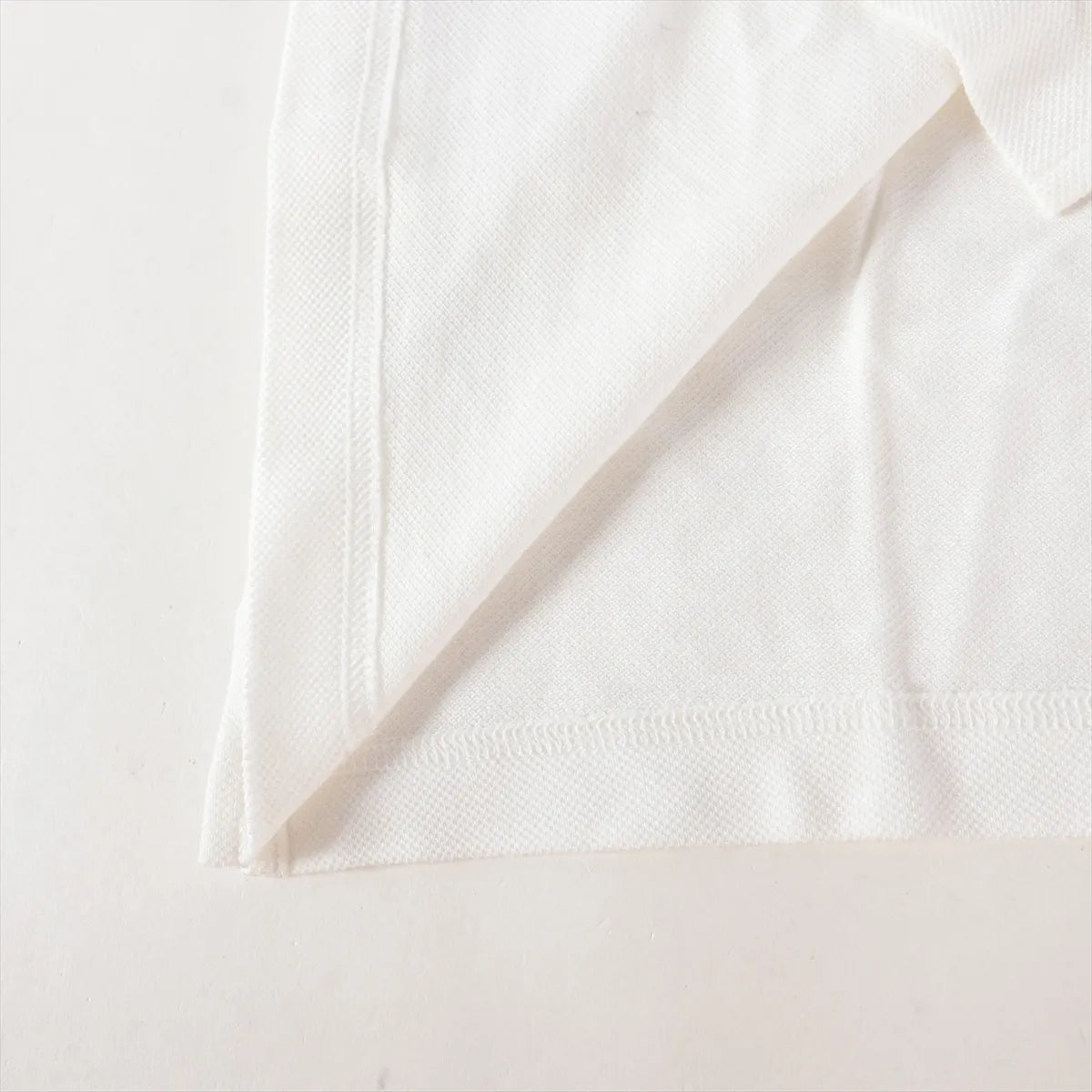 Prada Cotton Polo Shirt White — product photo 5