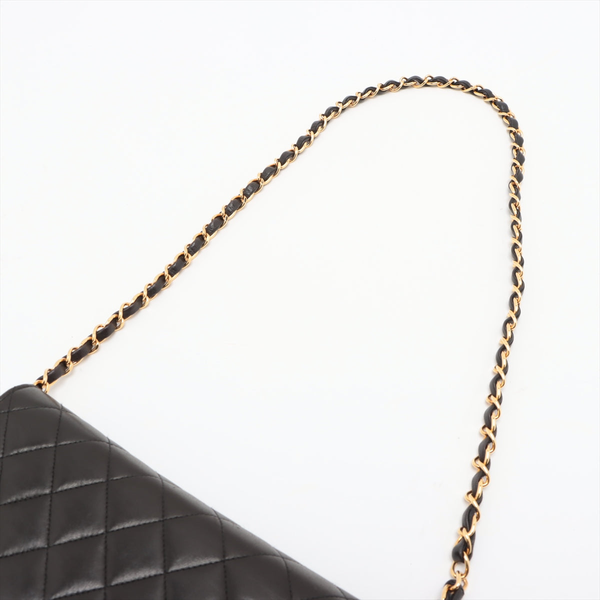 Chanel CC Logo Matelasse Lambskin Chain Shoulder Bag Black * PREORDER *