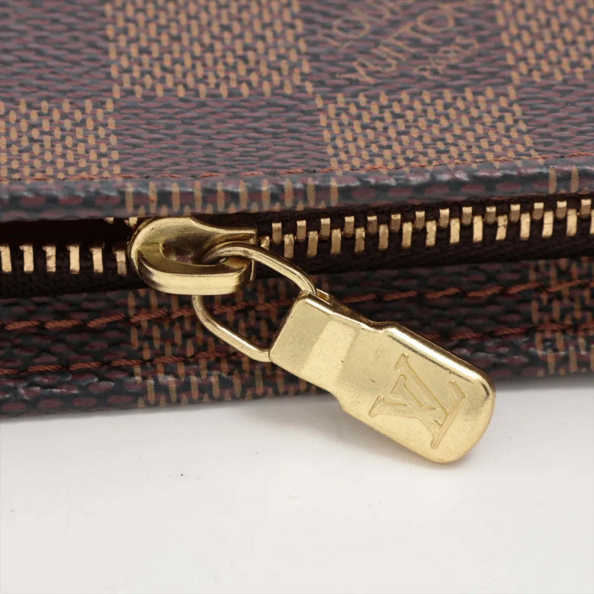 Louis Vuitton Damier Ebene Clutch Bag