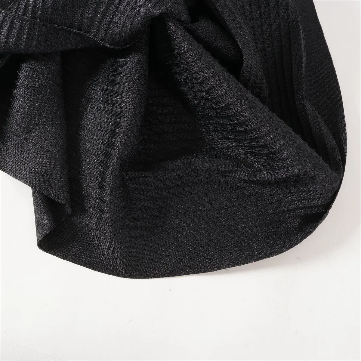 Louis Vuitton Sequins Polyester Long Sleeve Dress Black — product photo 6