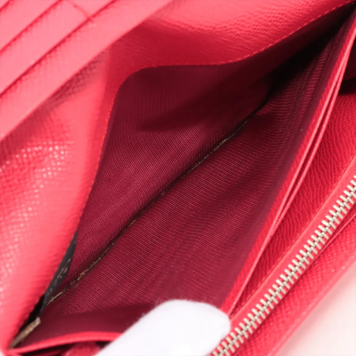 Bvlgari Bvlgari Bvlgari Leather Long Wallet Red