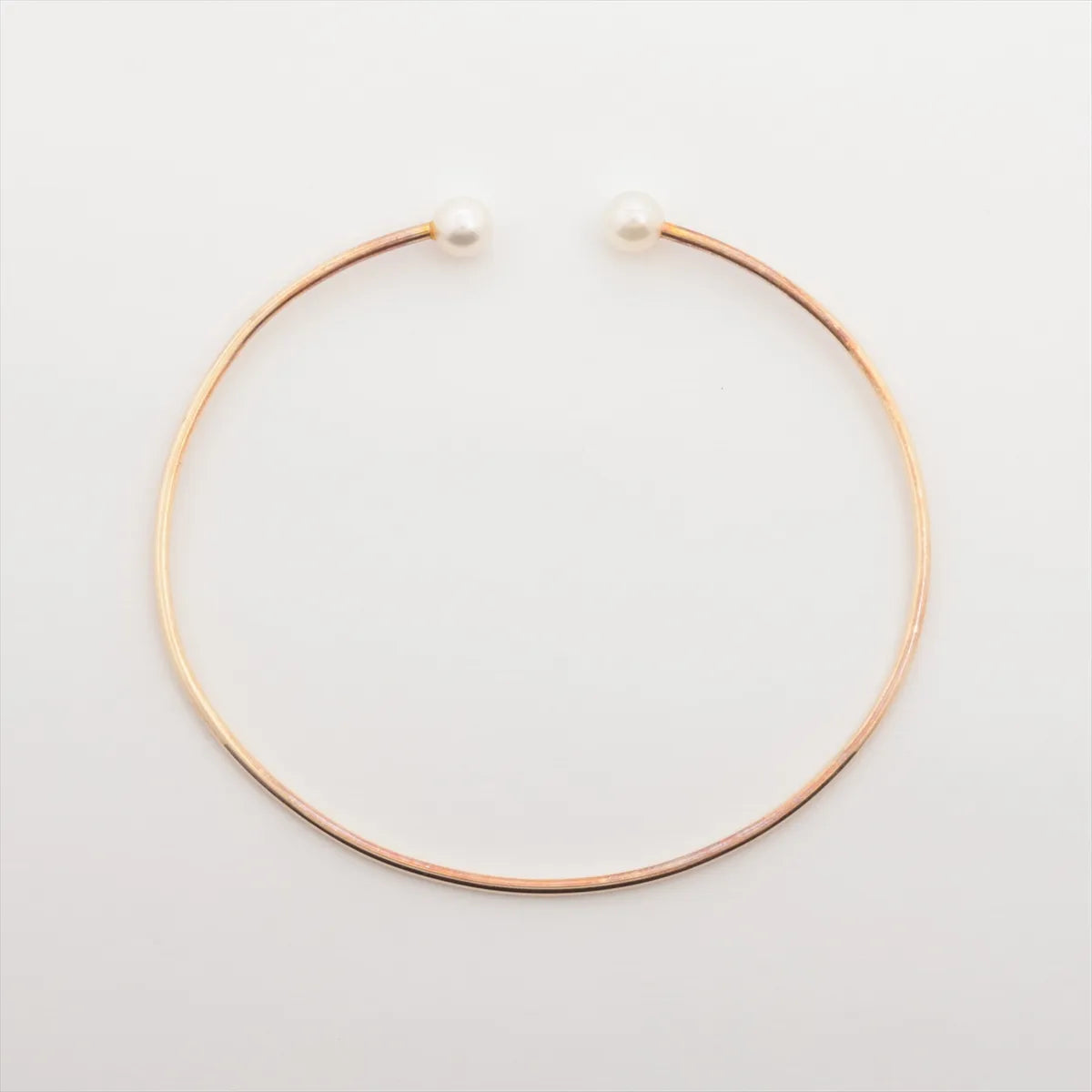 Mikimoto Pearl Bangle Yellow Gold