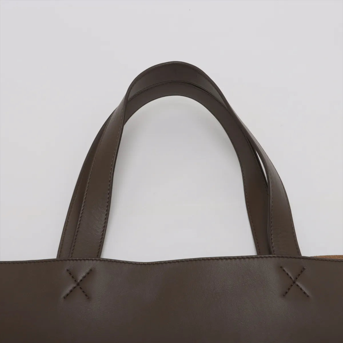 Loewe Puzzle Fold XXL Leather Tote Bag Brown