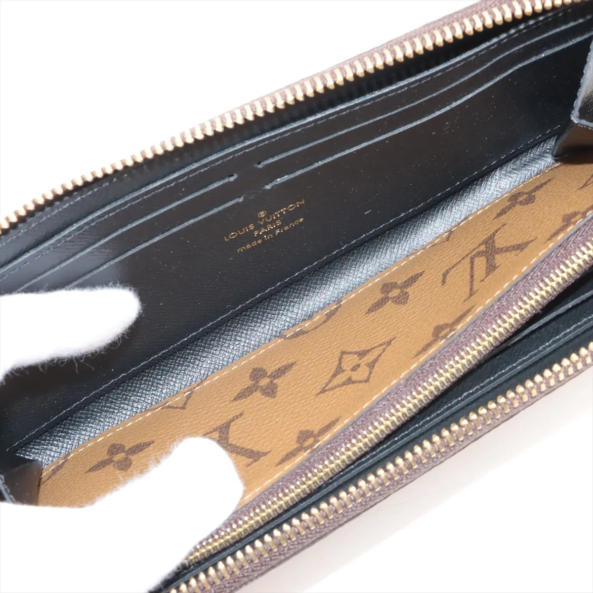 Louis Vuitton Monogram Reverse Clemence Wallet