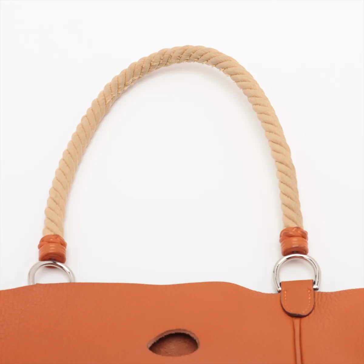 Hermès Mangeoire PM Taurillon Clemence Orange