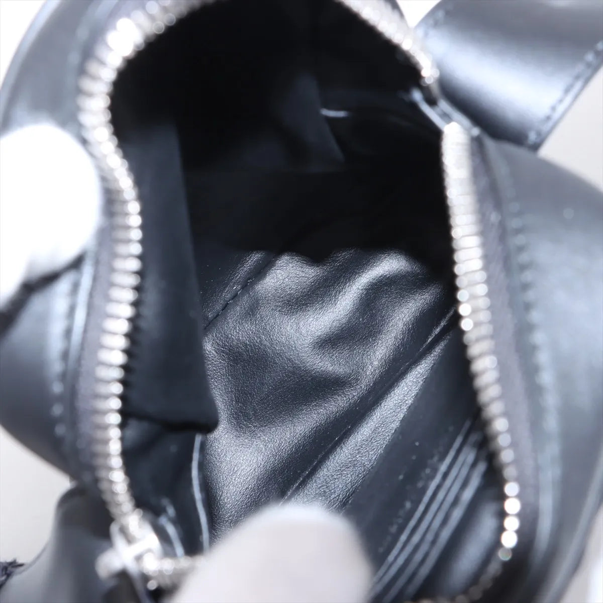 Bottega Veneta Intrecciato Leather Shoulder Bag Black