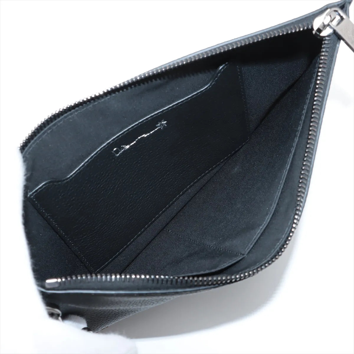 Dior x Cactus Jack Leather Clutch Bag Black
