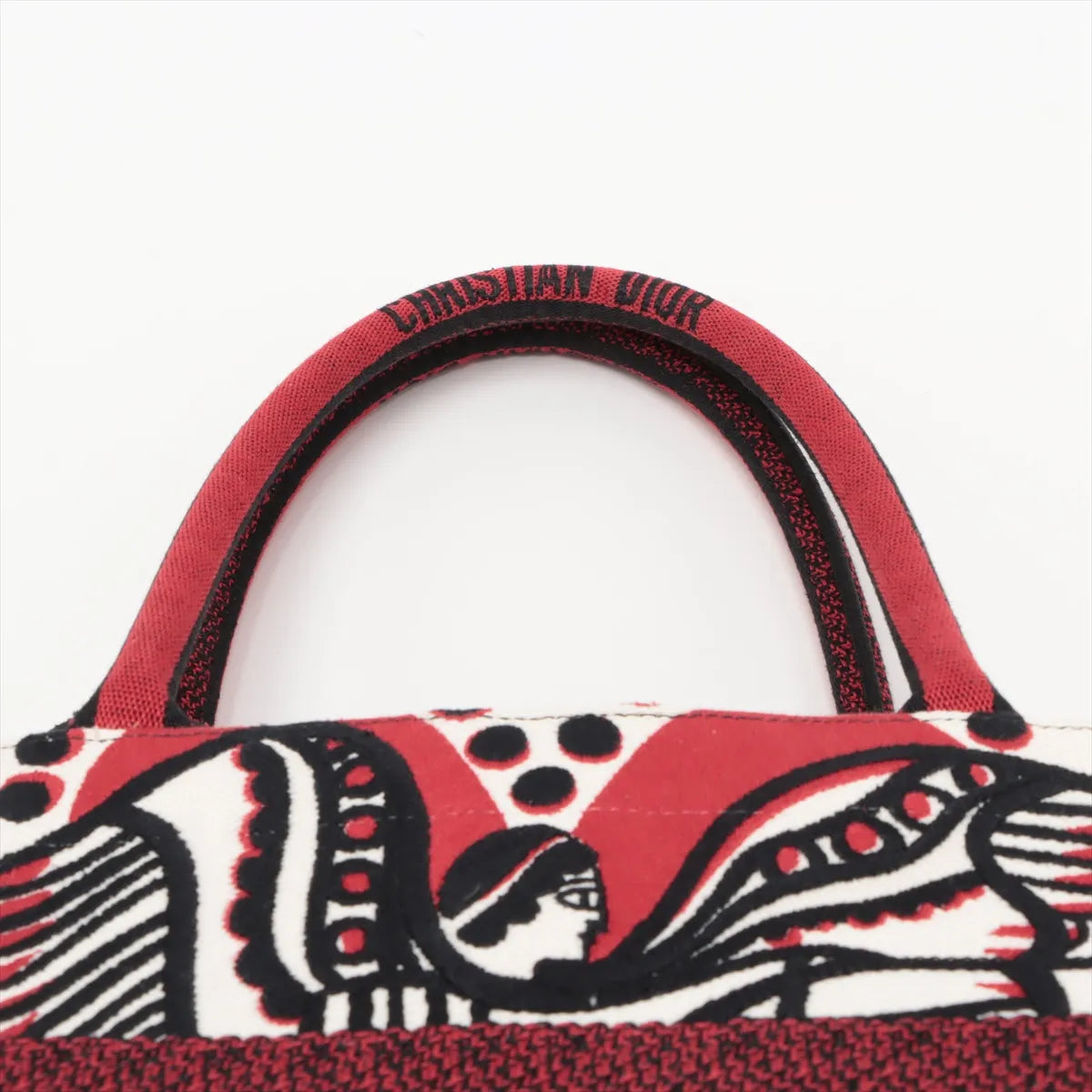 Christian Dior Embroidered Cupidon Medium Book Tote Bag