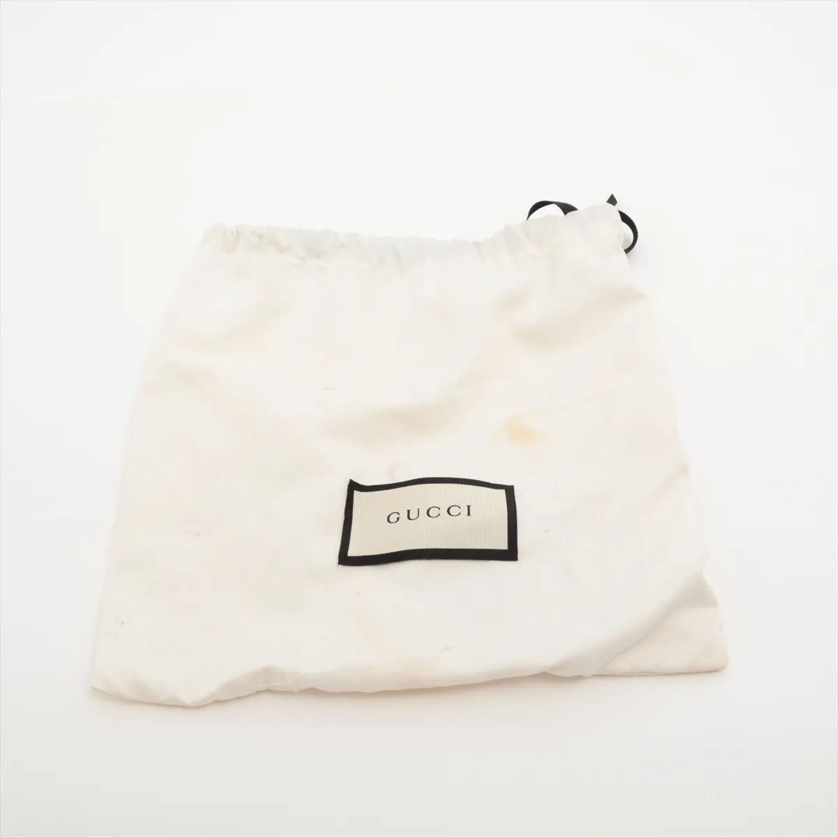 Gucci Double G Leather Belt Ivory x Gold