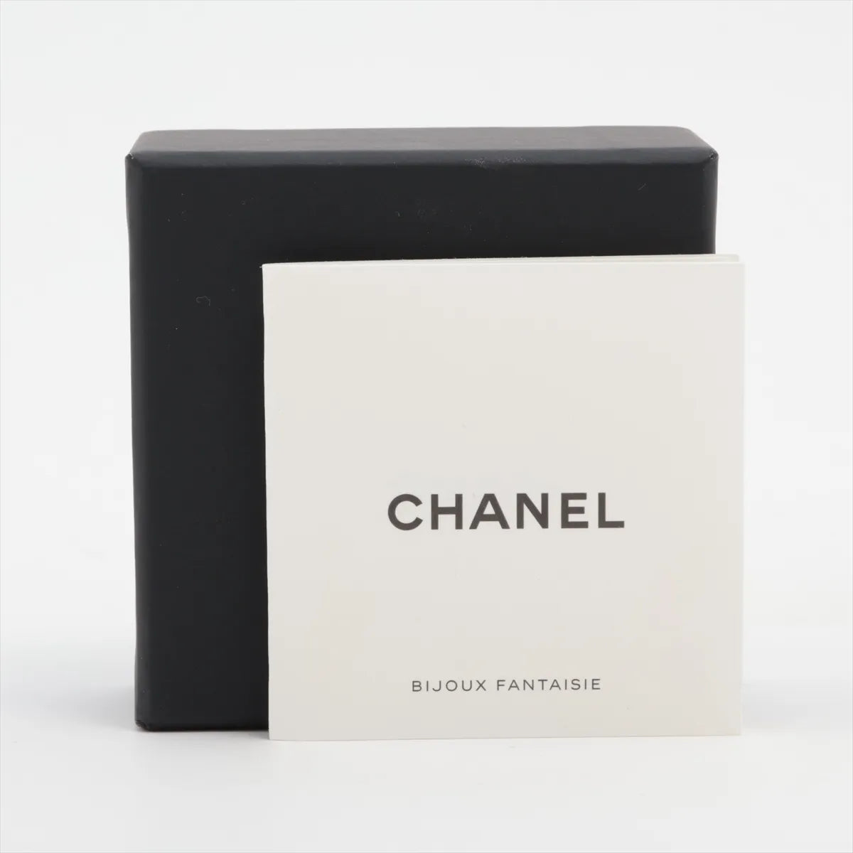 Chanel CC Logo Rhinestone x Pearl Stud Drop Earring Multicolor