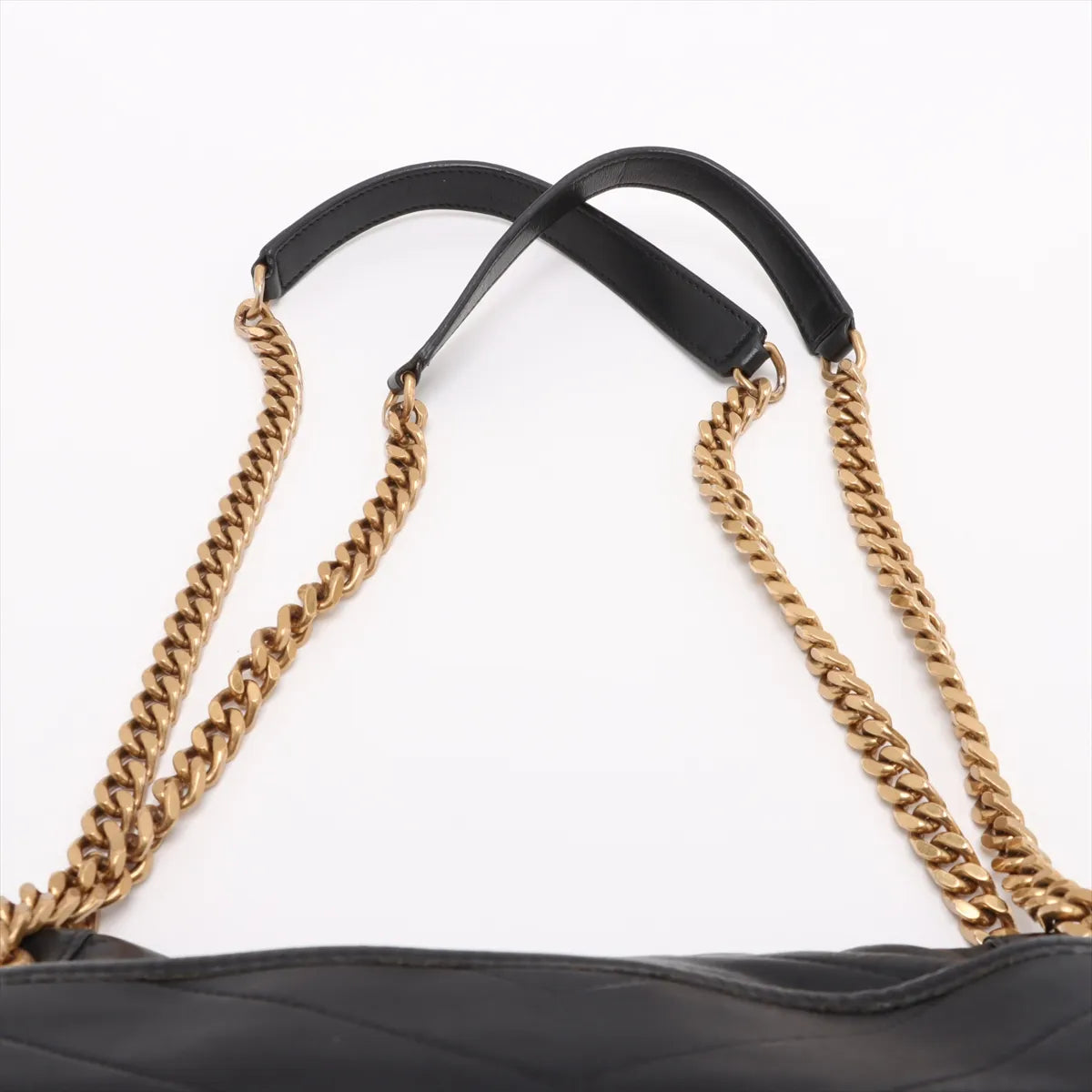 Saint Laurent Paris Niki Leather Chain Shoulder Bag Black