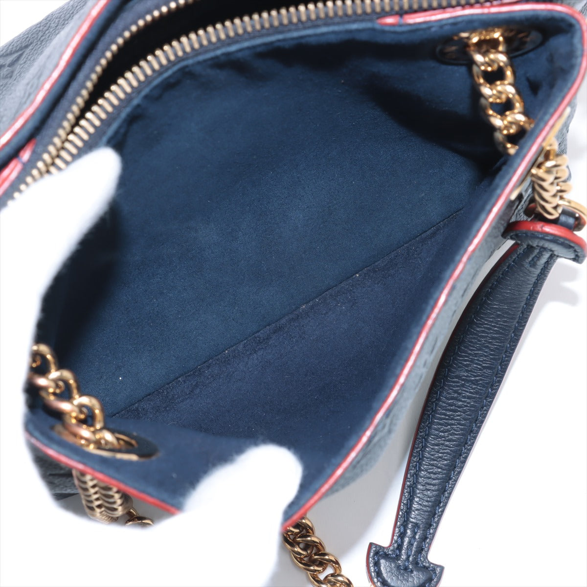 Louis Vuitton Monogram Empreinte Surène BB Marine Rouge * PREORDER *