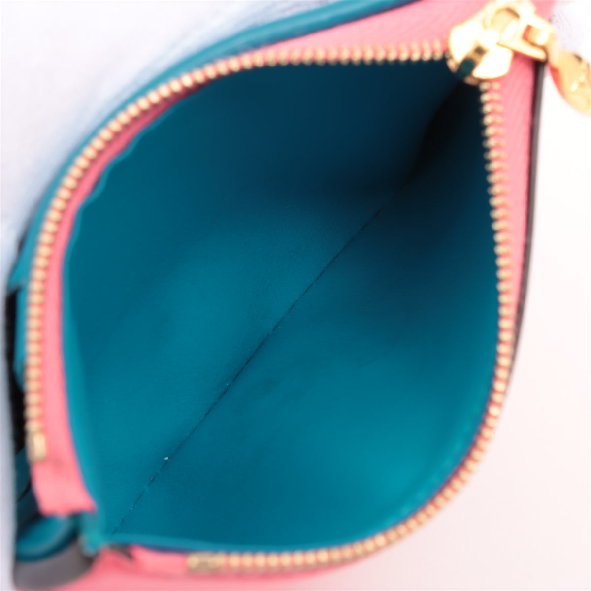 Louis Vuitton LV Pont Neuf Compact Wallet Pink x Blue