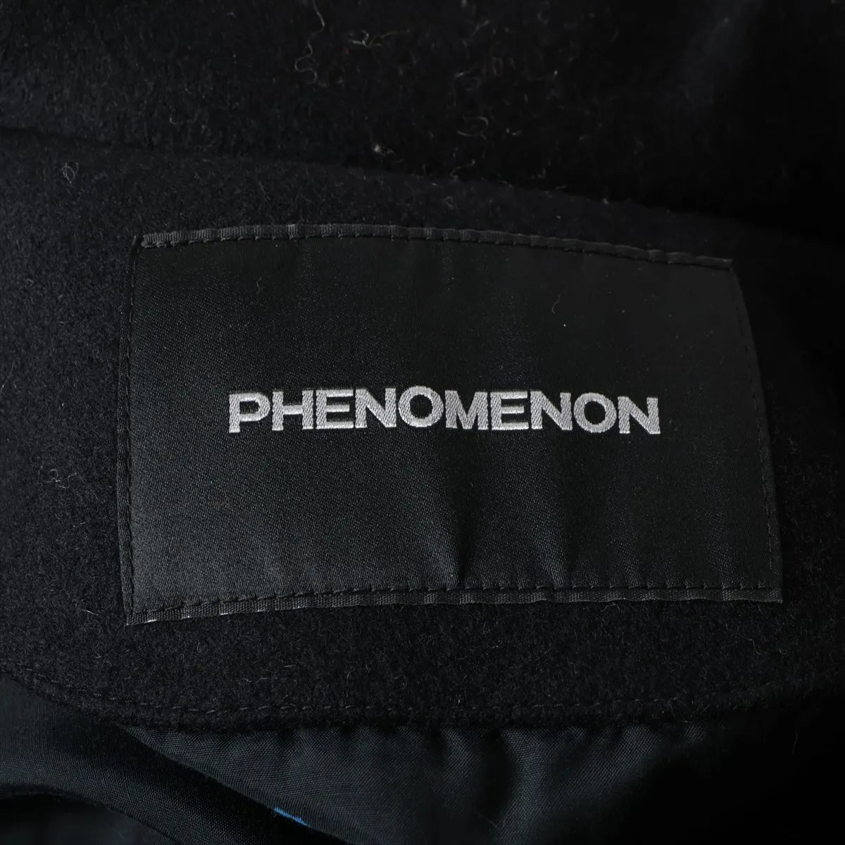 Phenomenon Houndstooth Wool Jacket White x Black — product photo 6