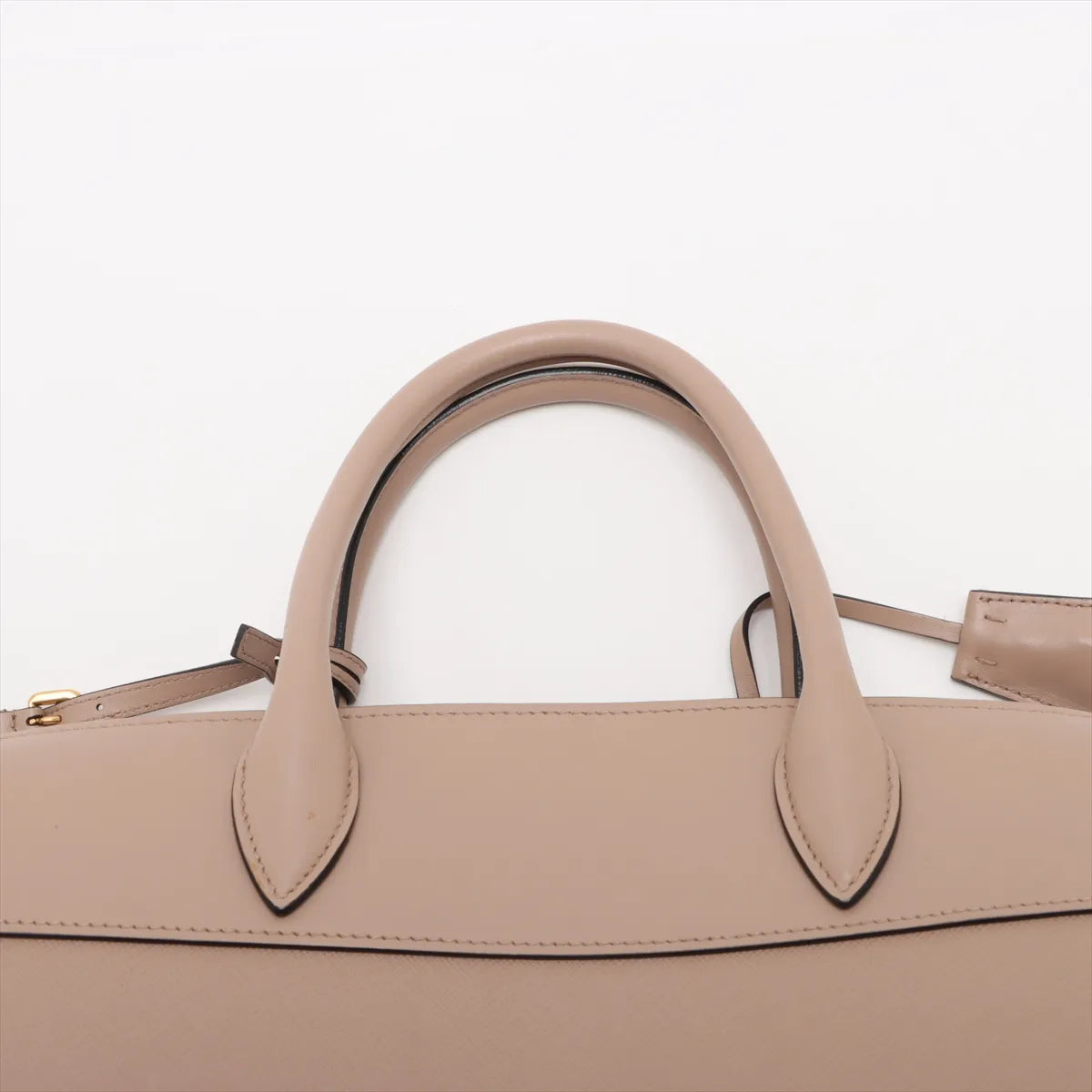 Prada Saffiano Leather Handbag Beige — product photo 6