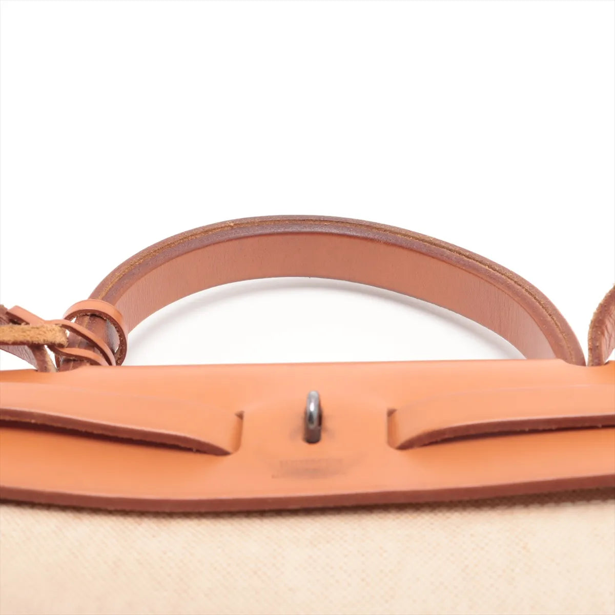 Hermès Herbag PM Twirl Ash x Leather Beige
