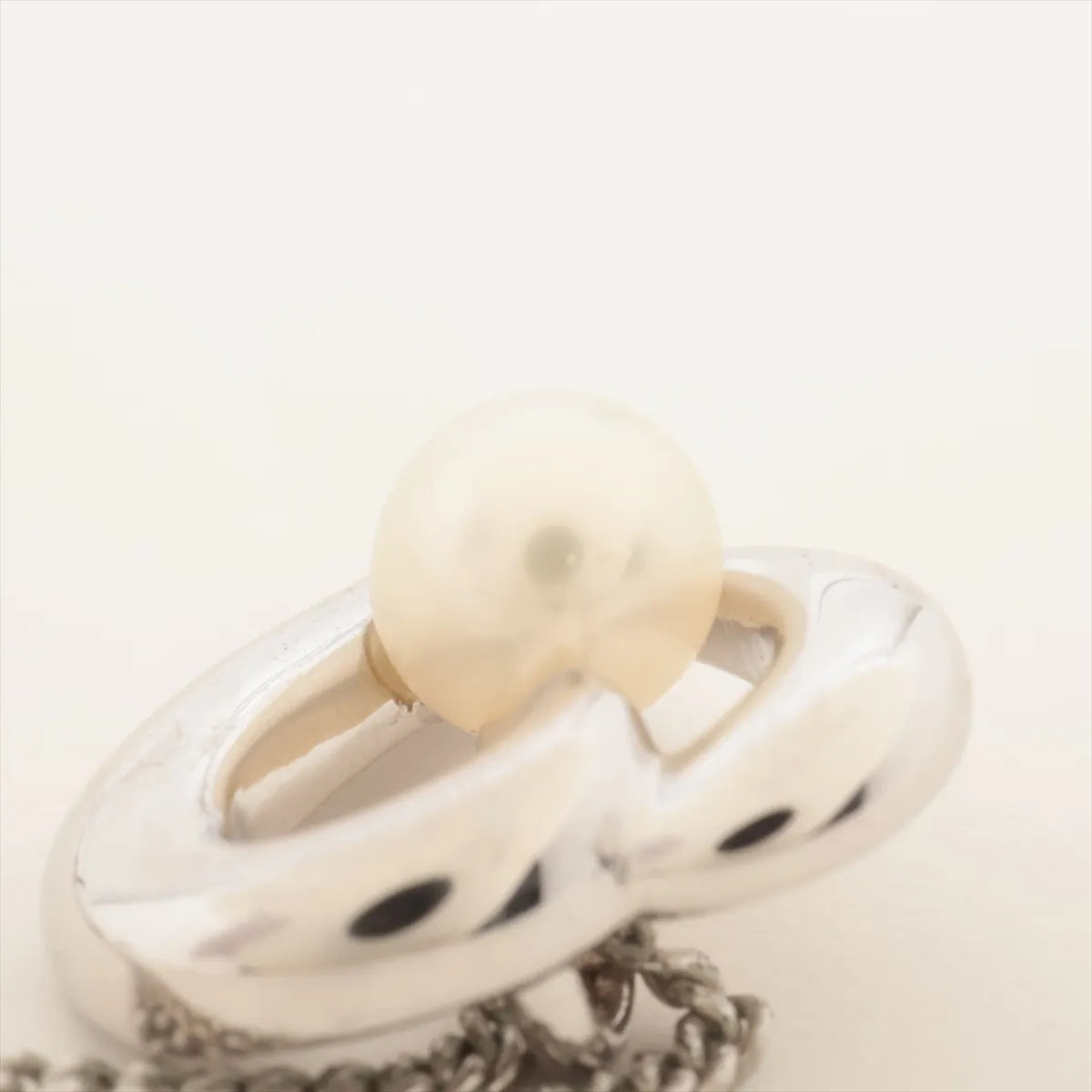 Tasaki Heart Pearl Pendant Necklace