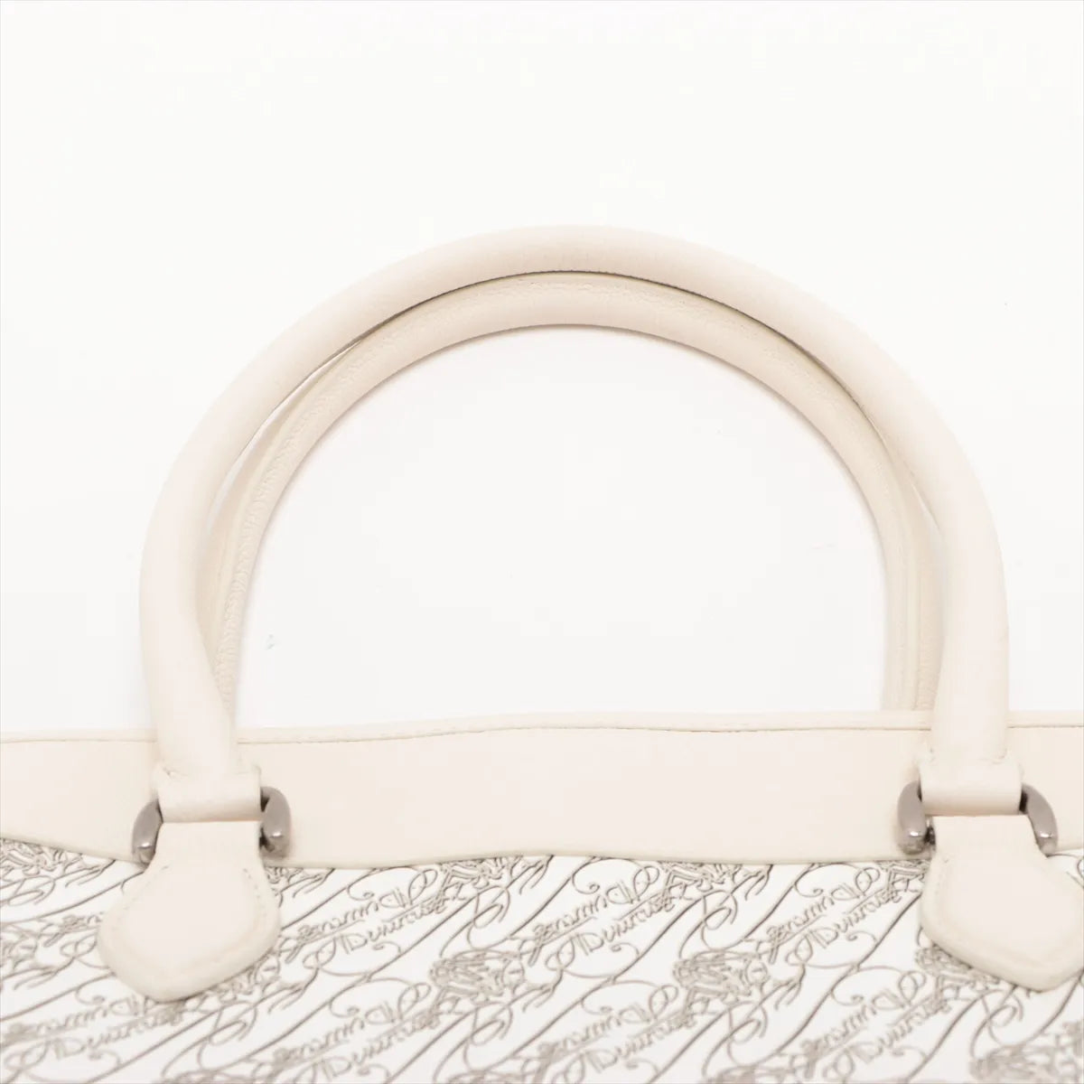 Branded Berluti Toujours Toile Marbeuf Tote Bag White