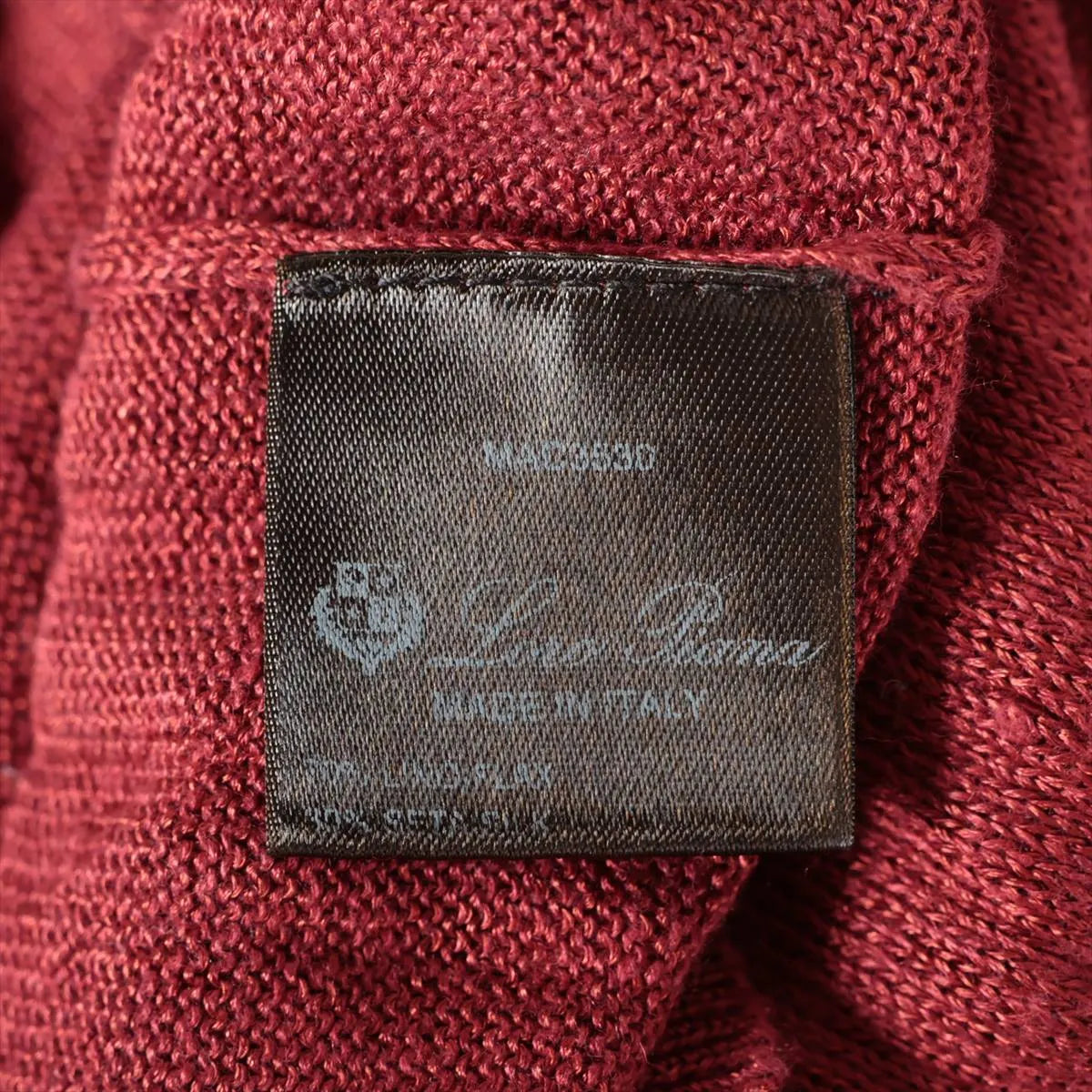 Loro Piana Linen Knit Red