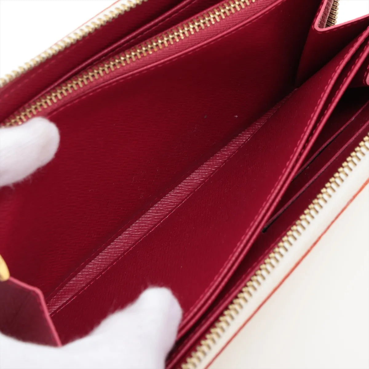 Louis Vuitton Monogram Multicolor Zippy Wallet White