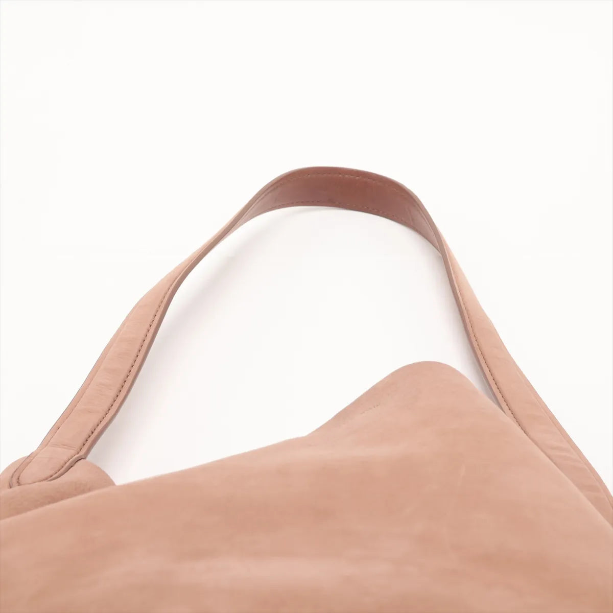 The Row Park Leather Medium Tote Shoulder Bag Brown