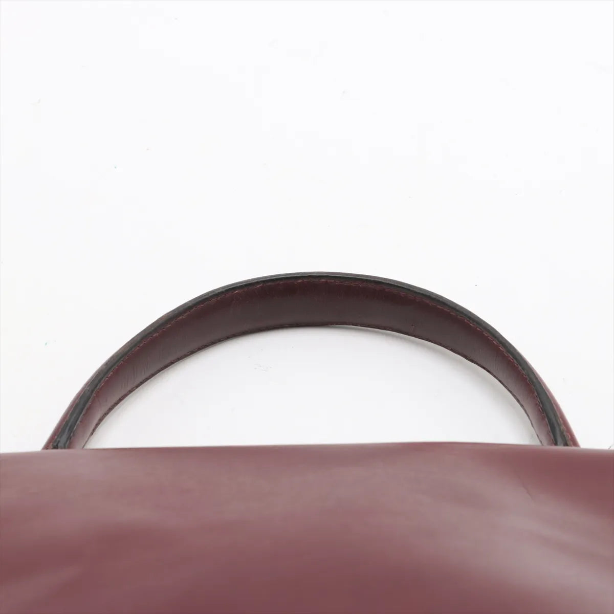 Hermes Kelly 35 Le Tournay Leather Handbag Rouge H