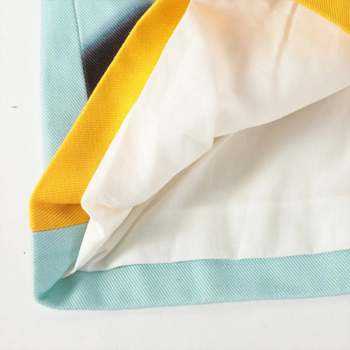 Louis Vuitton Duck Cotton Sleeveless Dress Blue x Orange — product photo 5