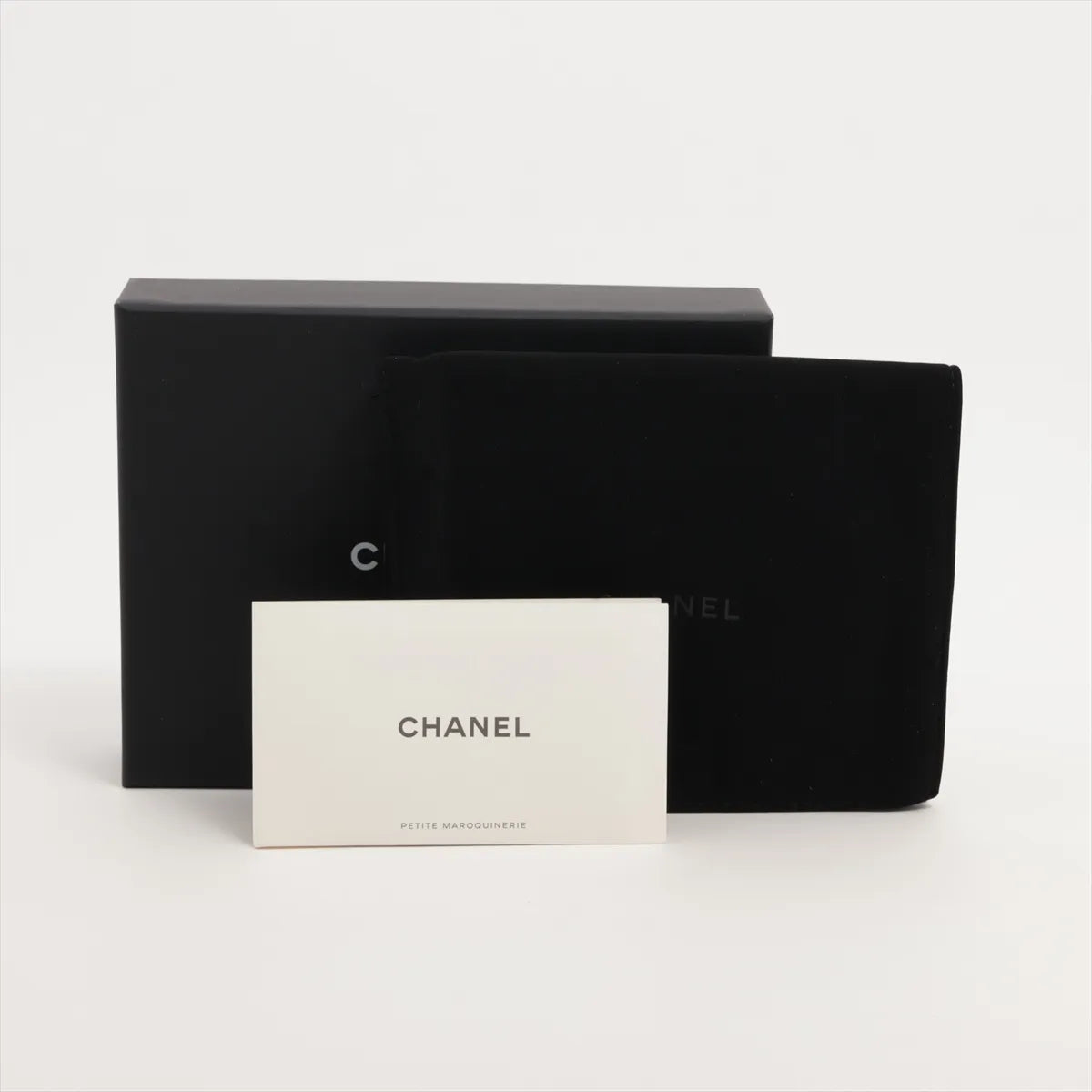 Chanel Matelasse Caviar Skin Coin Card Wallet Pink