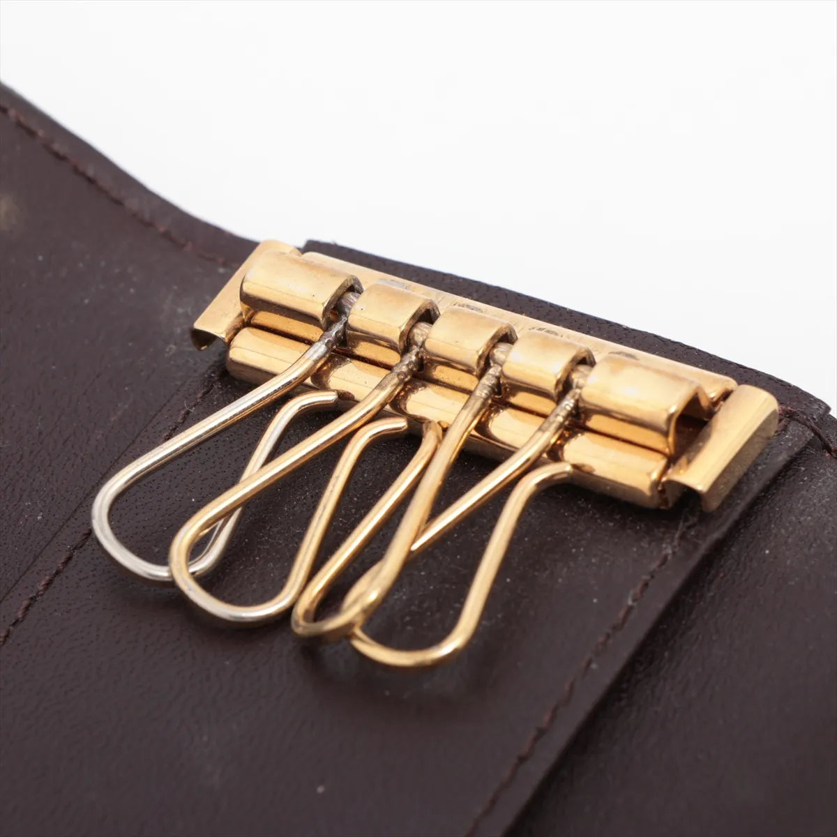 Louis Vuitton Monogram Vernis Key Case Amarante