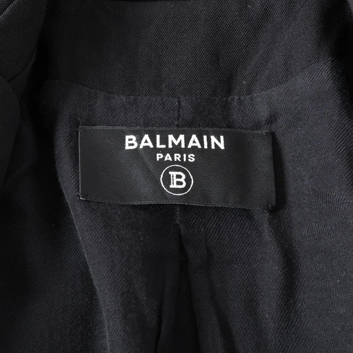 Balmain Wool Jacket Black