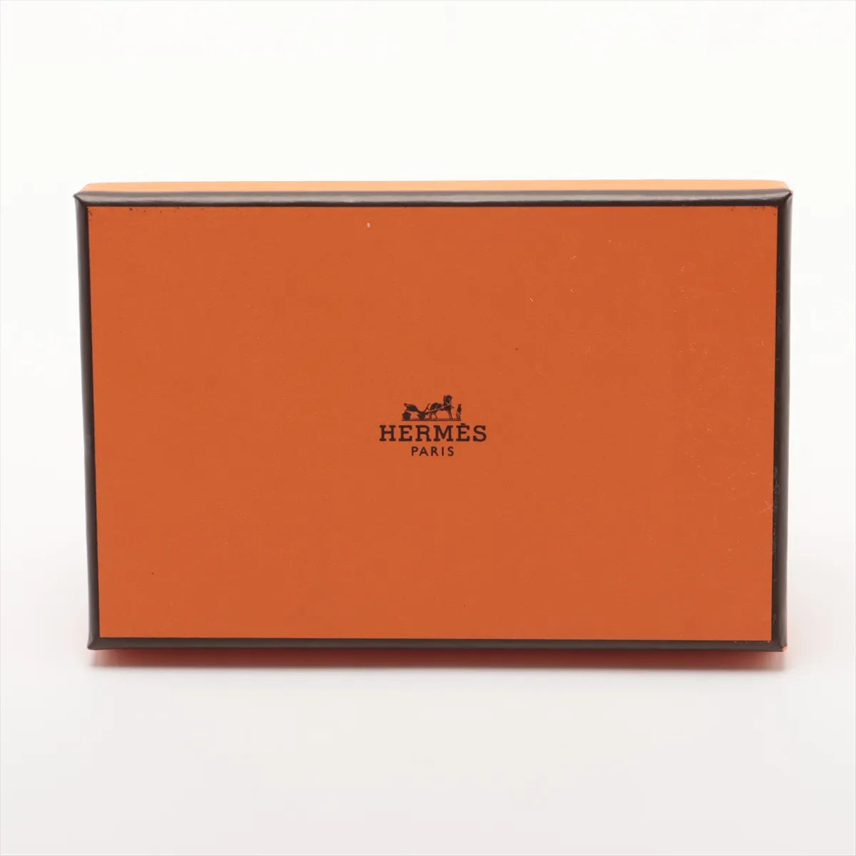 Hermès Calvi Card Holder Greige