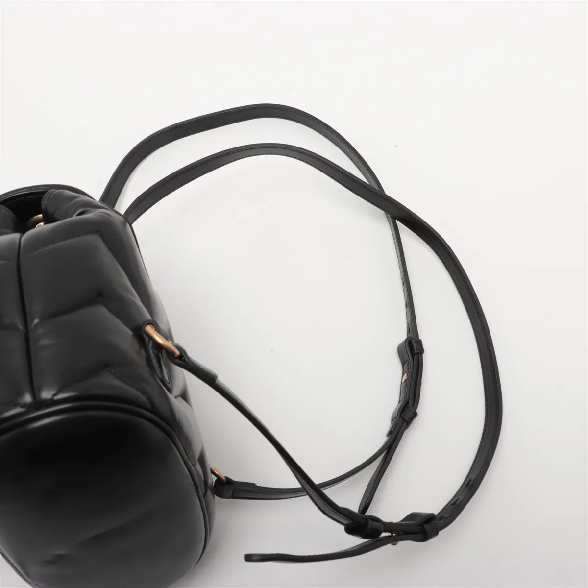 Gucci GG Marmont Leather Backpack Black