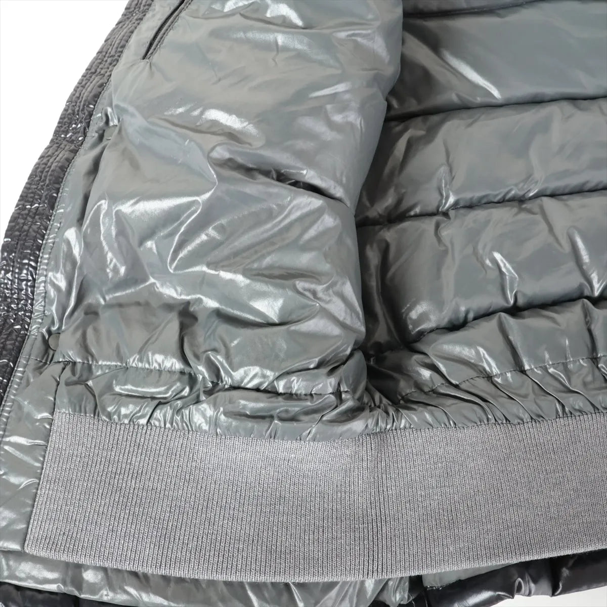 Moncler Nylon Down Jacket Black
