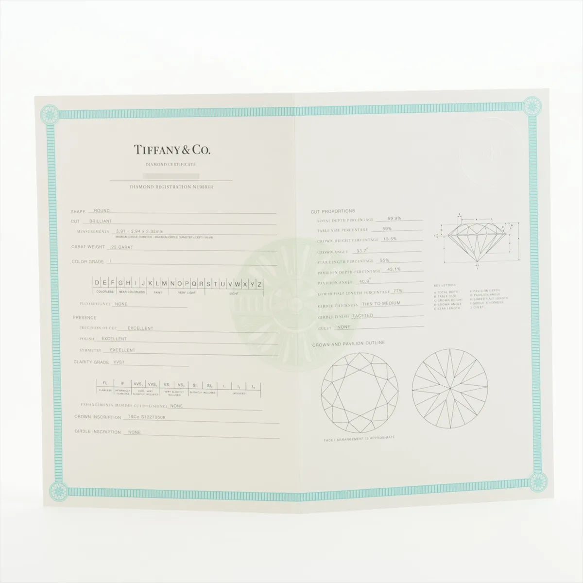 Tiffany & Co. Harmony Diamond Ring Platinum — product photo 7