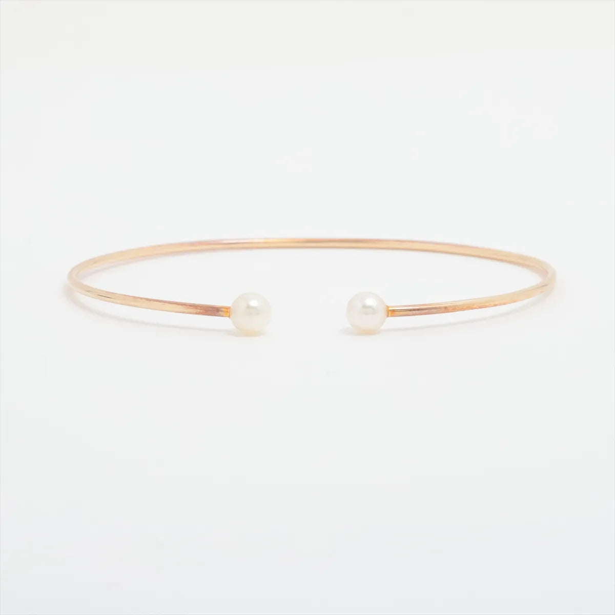 Mikimoto Pearl Bangle Yellow Gold