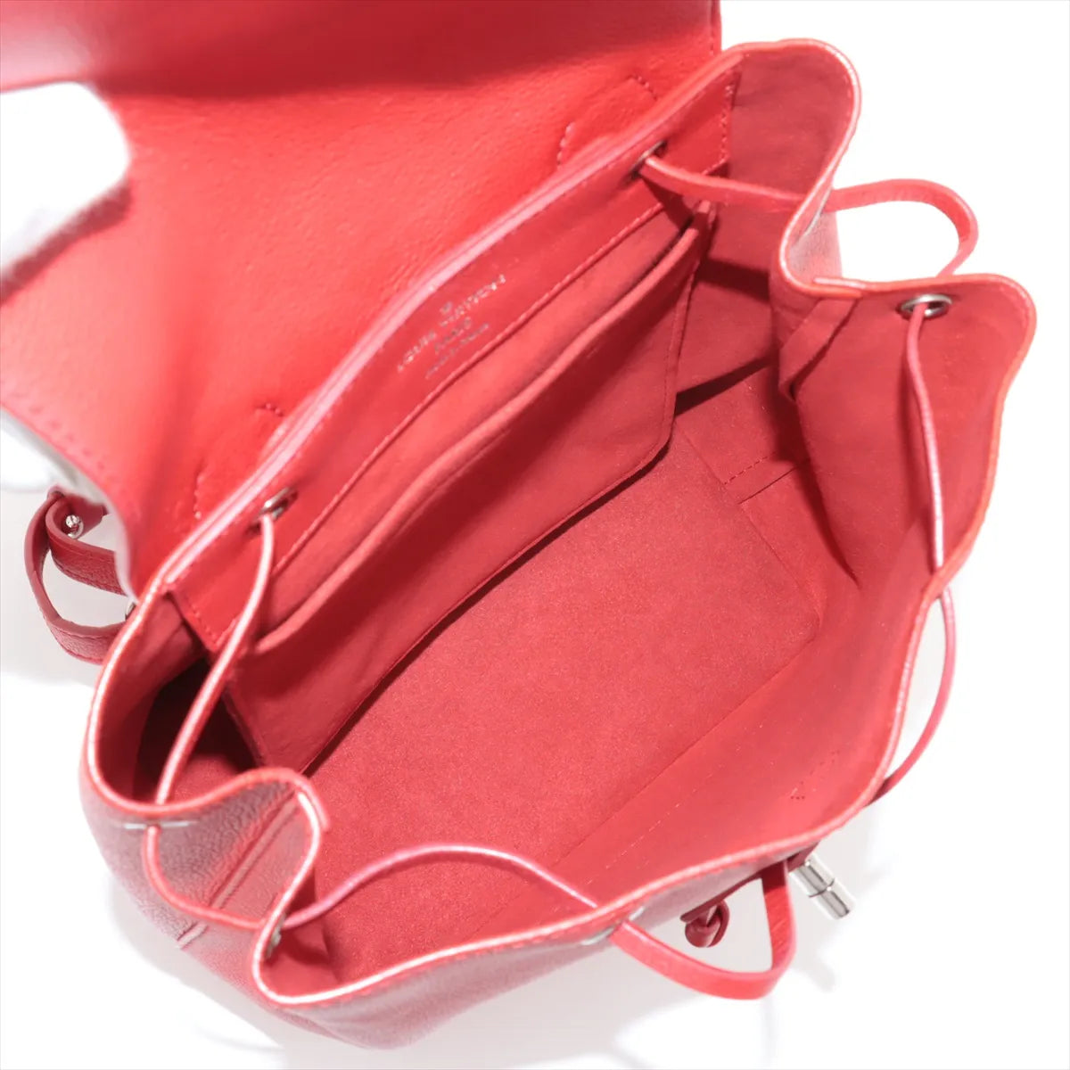 Louis Vuitton Lockme Backpack Red